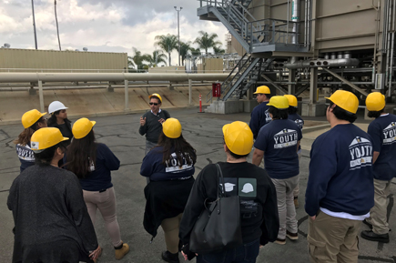 WINTER Youth Builders Tour Joint Water Pollution Control Plant